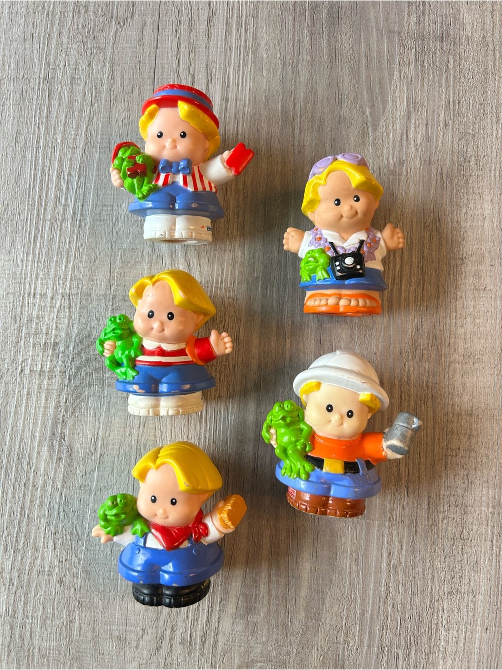 0108. “Eddie” Figure Lot • 5 Items